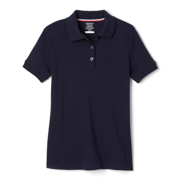 Girl's Polo - Navy Thumbnail